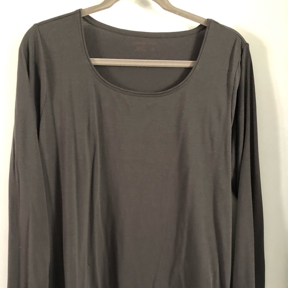 Coldwater Creek grey long sleeve shirt